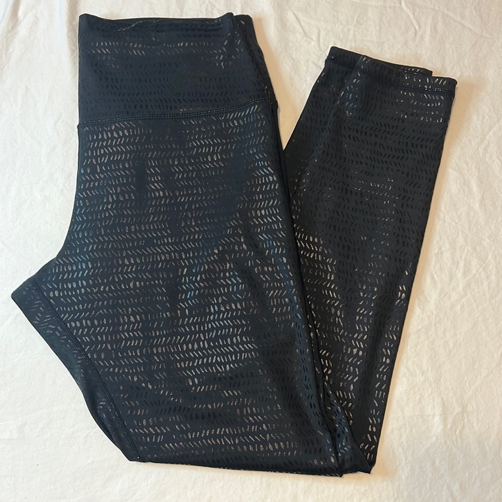Glyder leggings Black pebble gloss